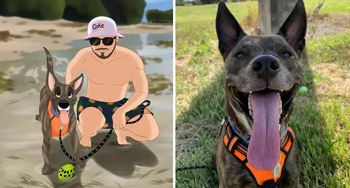 Artist Creates Cute Pet Portraits That Turn Them Into Disney Movie Characters (22 New Pics)