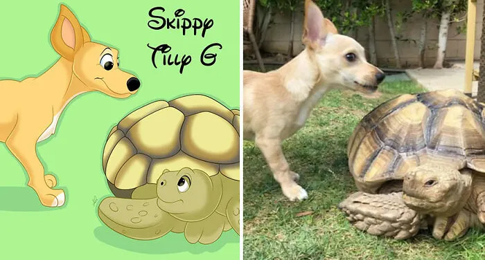 Artist Creates Cute Pet Portraits That Turn Them Into Disney Movie Characters (22 New Pics)