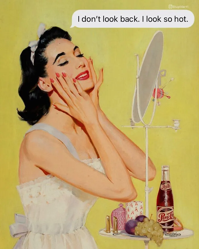 Artist Gives Paintings A Playful Voice By Adding Deep And Funny Captions (28 New Pics)