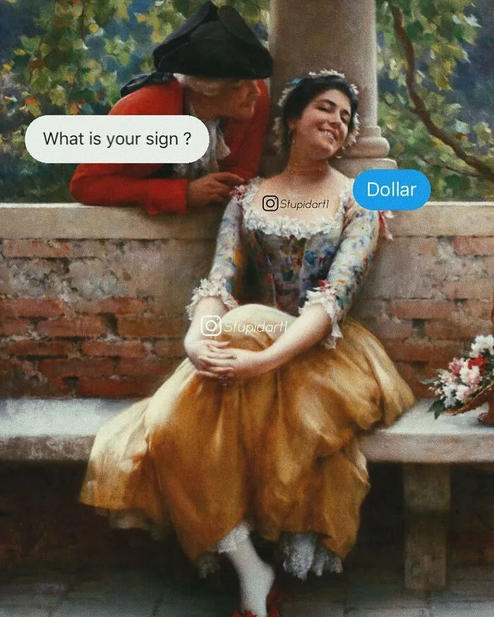 Artist Gives Paintings A Playful Voice By Adding Deep And Funny Captions (28 New Pics)