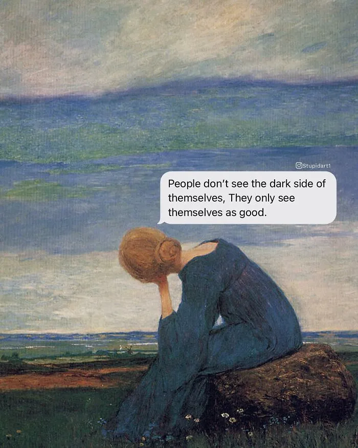 Artist Gives Paintings A Playful Voice By Adding Deep And Funny Captions (28 New Pics)