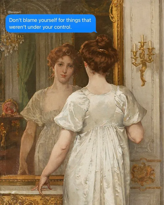 Artist Gives Paintings A Playful Voice By Adding Deep And Funny Captions (28 New Pics)