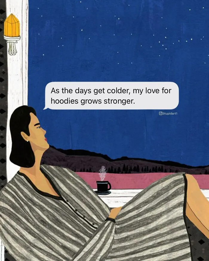 Artist Gives Paintings A Playful Voice By Adding Deep And Funny Captions (28 New Pics)