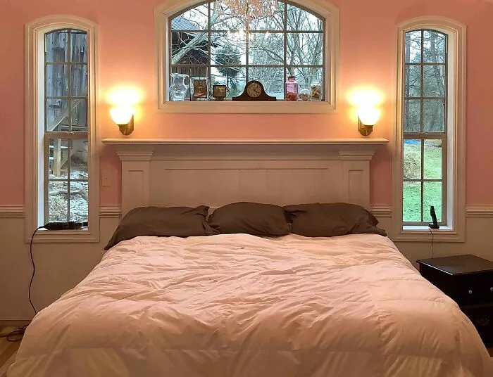 Wainscoting As Headboard