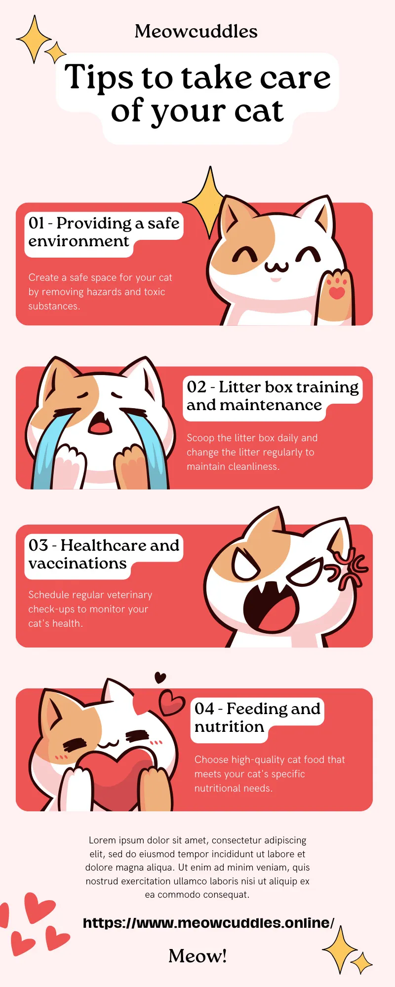 Helping  To Take Care Cat Health By Moewcuddles