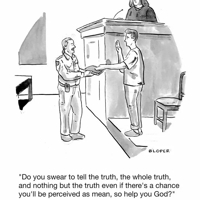 40 Cartoons Showcasing The Brutal Truths About Modern Society By The Artist Brendan Loper