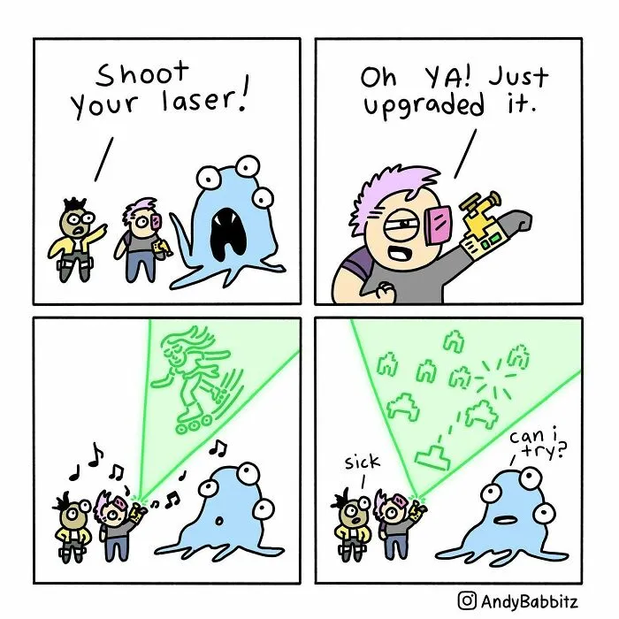 40 New Amusing Comics About Daily Things By Andy Babbitz
