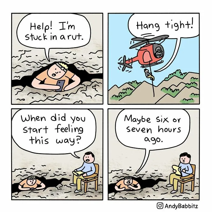 40 New Amusing Comics About Daily Things By Andy Babbitz