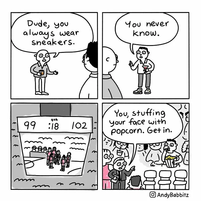 40 New Amusing Comics About Daily Things By Andy Babbitz