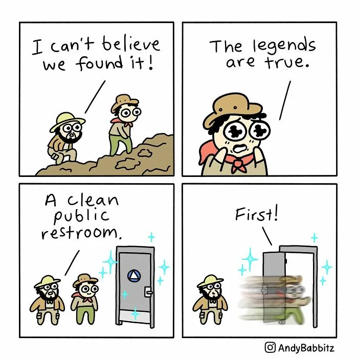 40 New Amusing Comics About Daily Things By Andy Babbitz