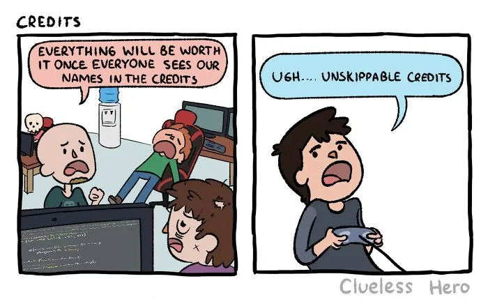 Gamer Humor: 35 Comics About A “Clueless Hero” Created By These Two Artists (New Pics)