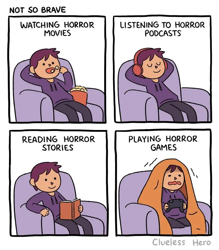 Gamer Humor: 35 Comics About A “Clueless Hero” Created By These Two Artists (New Pics)