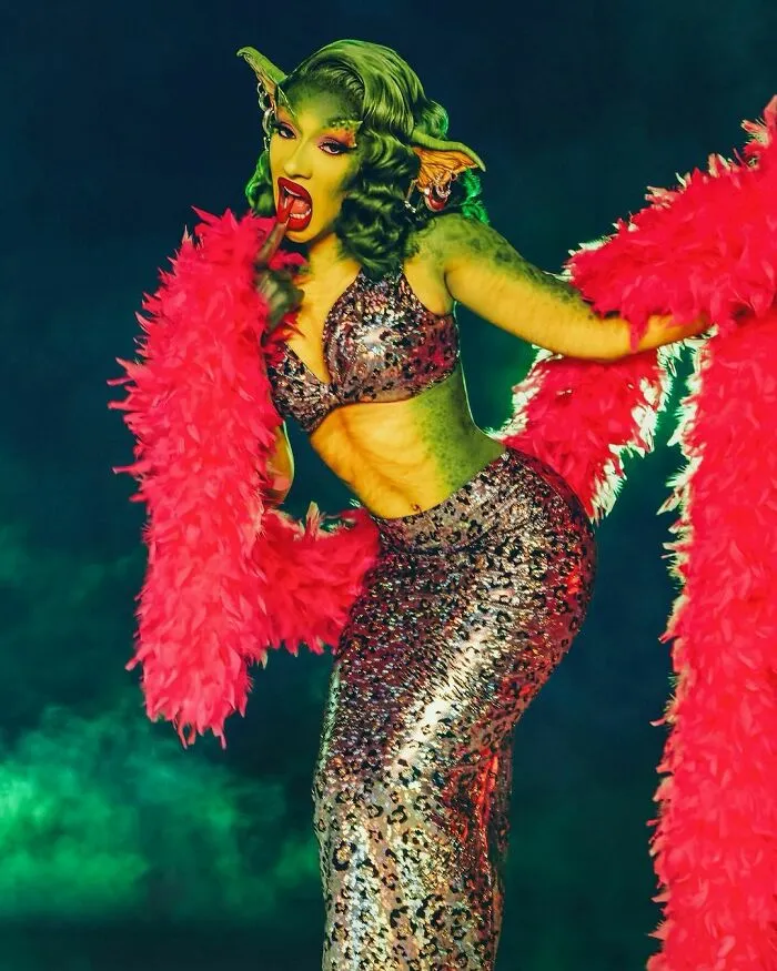 Megan Thee Stallion As Greta From 'Gremlins 2'