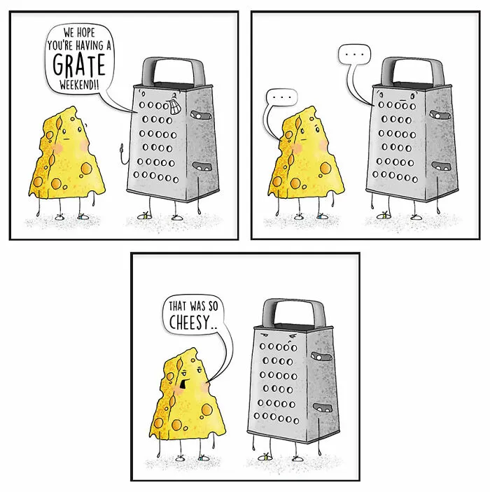 30 Funny Comics About Food That Are Full Of Puns And Jokes, By This Artist (New Pics)