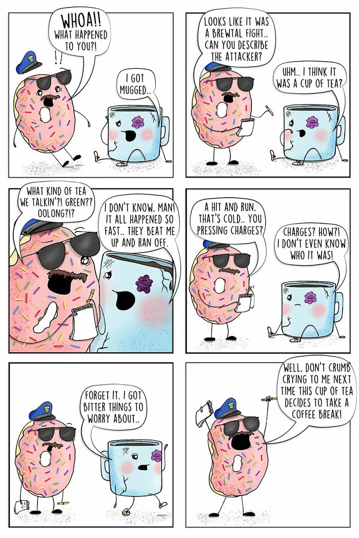 30 Funny Comics About Food That Are Full Of Puns And Jokes, By This Artist (New Pics)
