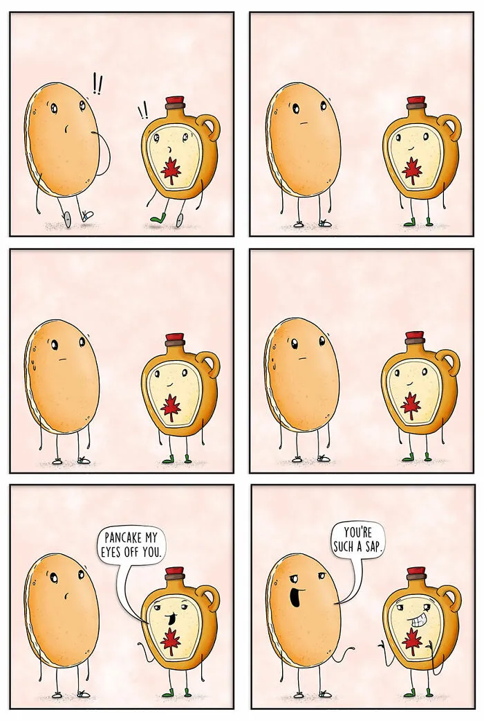 30 Funny Comics About Food That Are Full Of Puns And Jokes, By This Artist (New Pics)