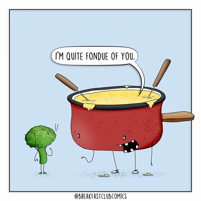 30 Funny Comics About Food That Are Full Of Puns And Jokes, By This Artist (New Pics)