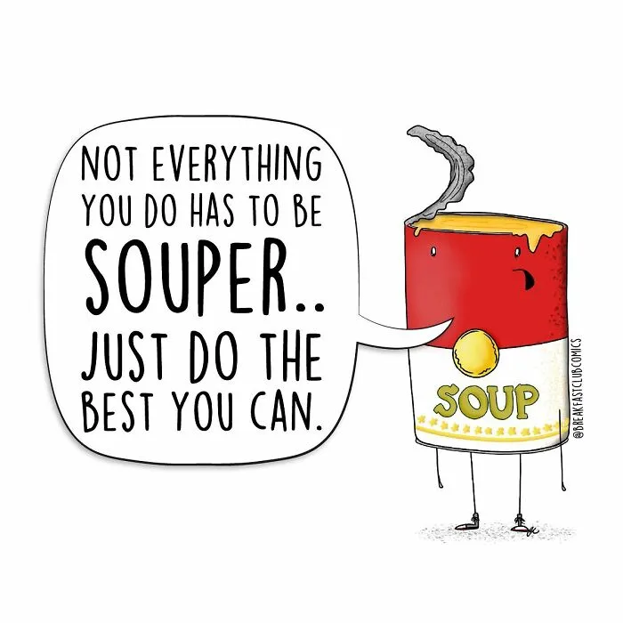 30 Funny Comics About Food That Are Full Of Puns And Jokes, By This Artist (New Pics)