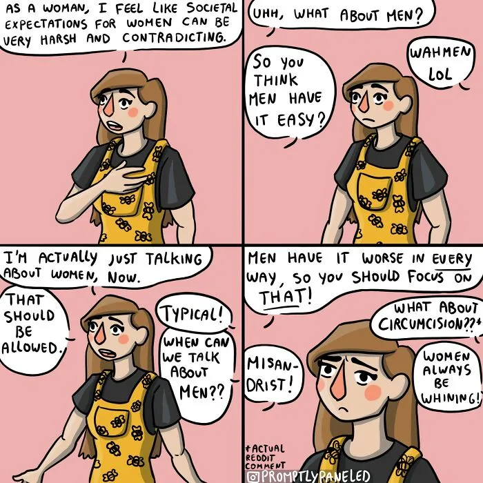 Artist Sums Up Everyday Life Problems Of A Girl In These 29 New Feminist Comics