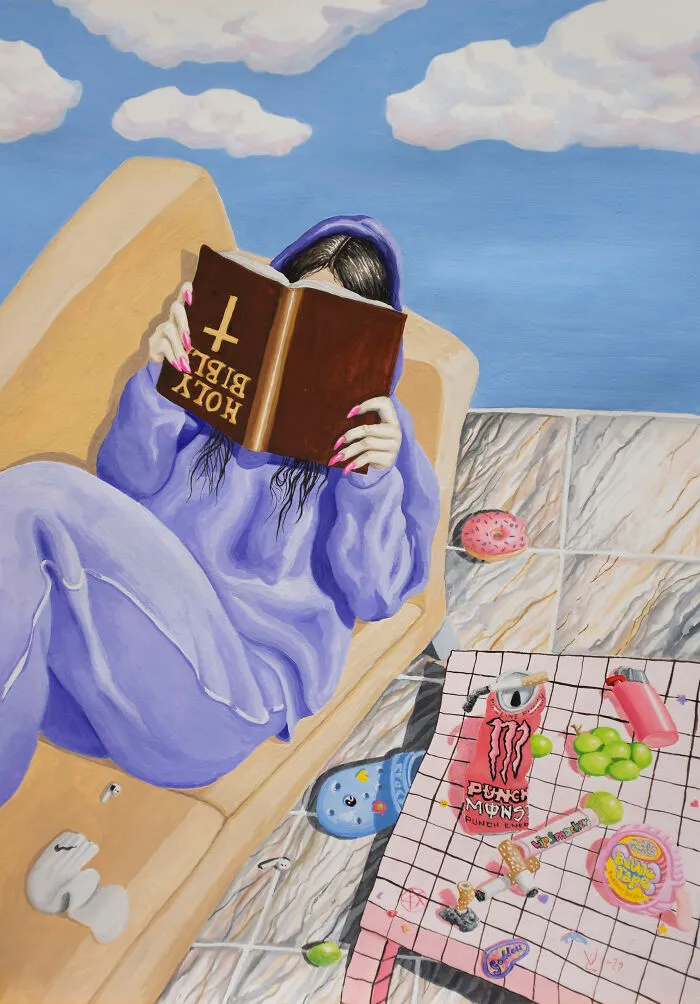 Godess Reading The Elbib Yloh