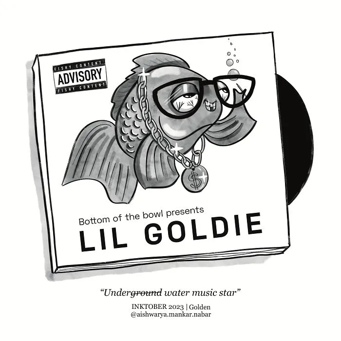 Inktober 2023 Day 6 | Golden