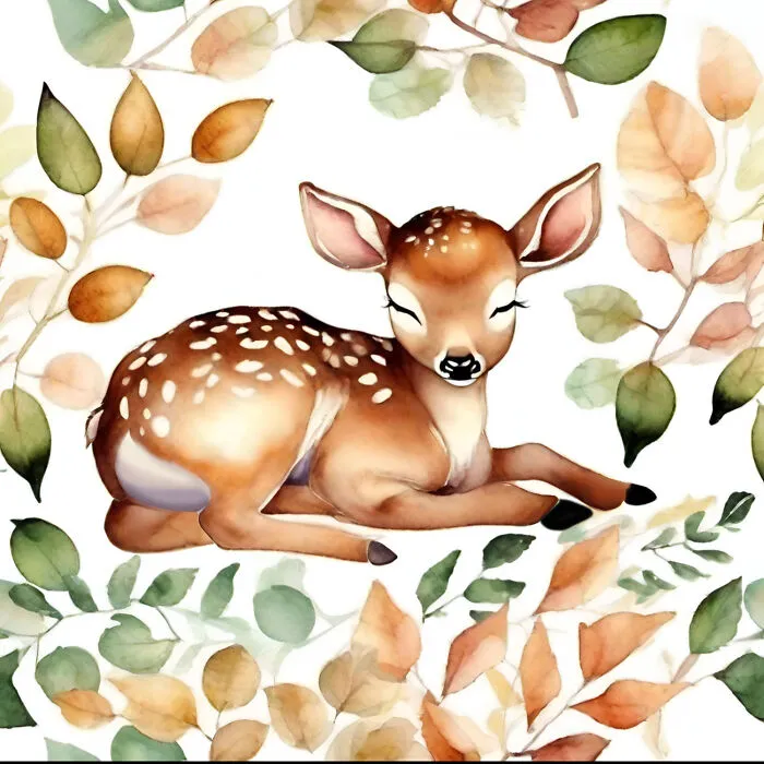 Sleeping In The Leaves