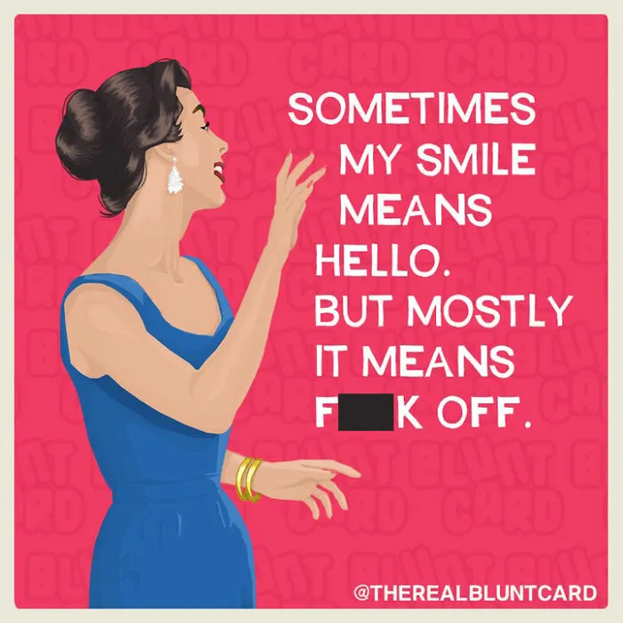 30 Relatable ‘Bluntcards’ Featuring Dark Humor And A Pinch Of Sarcasm