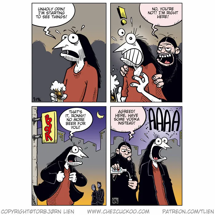 Everyday Screw-Ups Captured In 25 Hilarious Comics By Norwegian Artist Torbjørn Lien (New Pics)