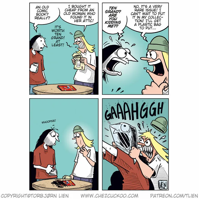 Everyday Screw-Ups Captured In 25 Hilarious Comics By Norwegian Artist Torbjørn Lien (New Pics)