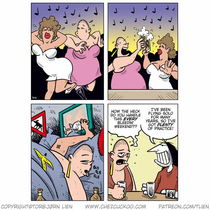 Everyday Screw-Ups Captured In 25 Hilarious Comics By Norwegian Artist Torbjørn Lien (New Pics)