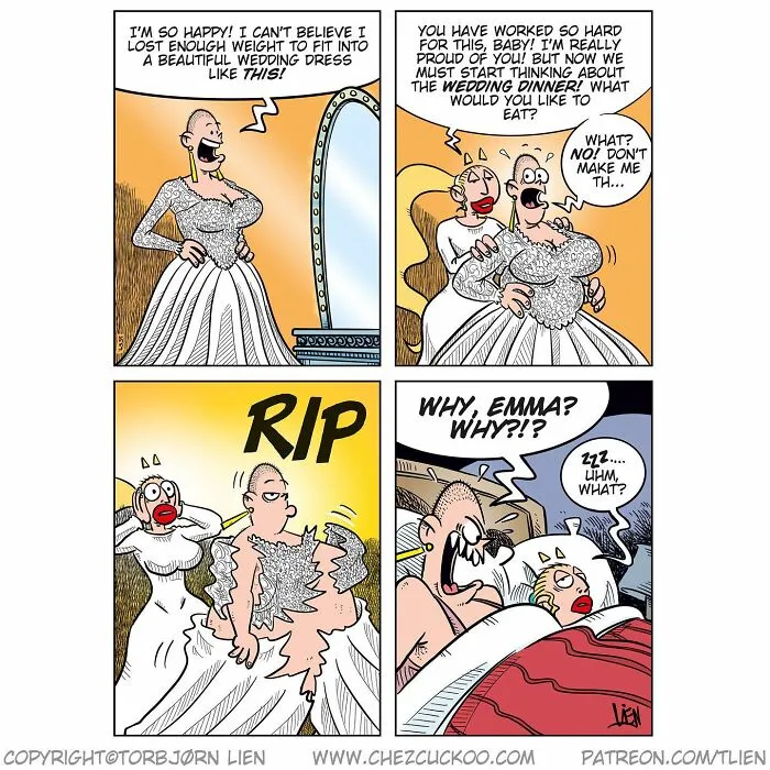 Everyday Screw-Ups Captured In 25 Hilarious Comics By Norwegian Artist Torbjørn Lien (New Pics)