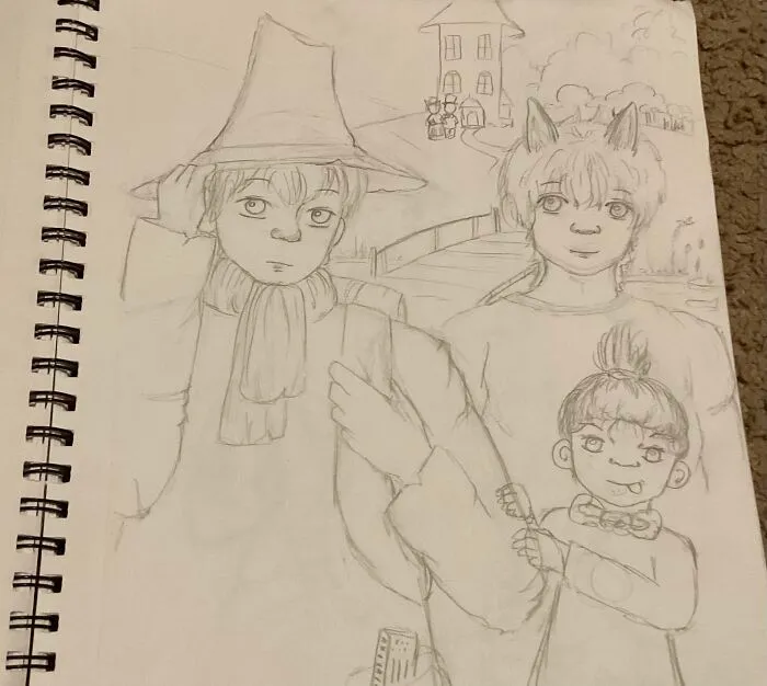Moominvalley Characters But They’re Human