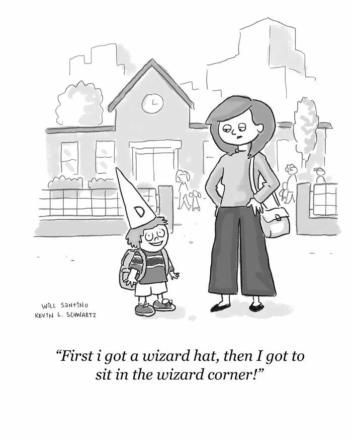 30 Hilariously Creative Short Cartoons Filled With Absurd Situations, By Will Santino (New Pics)