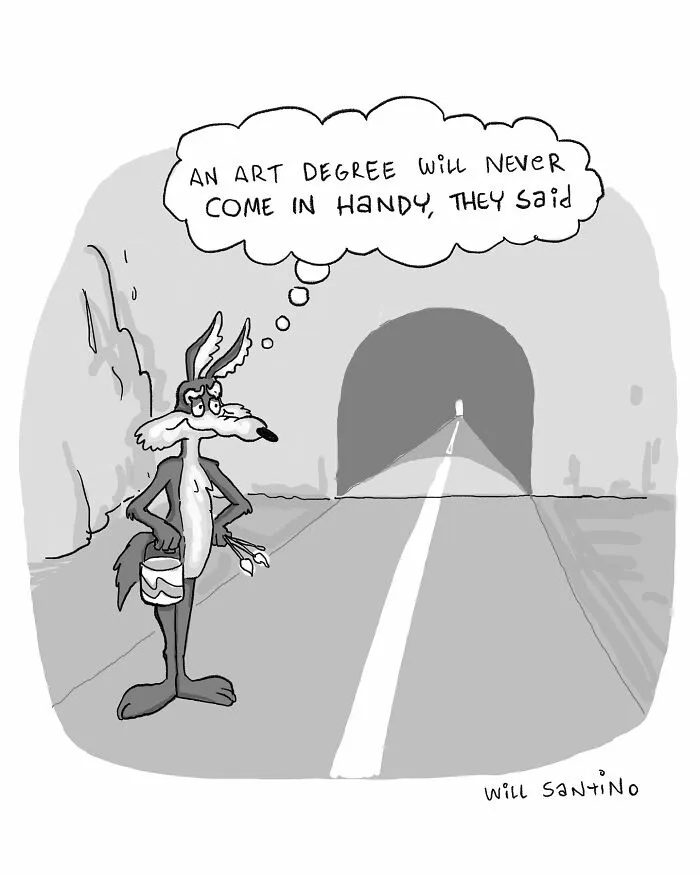 30 Hilariously Creative Short Cartoons Filled With Absurd Situations, By Will Santino (New Pics)