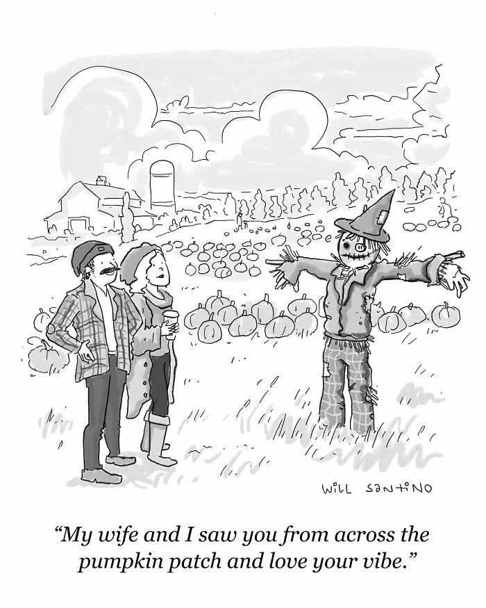 30 Hilariously Creative Short Cartoons Filled With Absurd Situations, By Will Santino (New Pics)