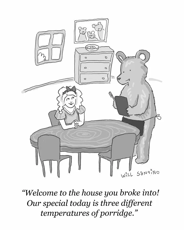 30 Hilariously Creative Short Cartoons Filled With Absurd Situations, By Will Santino (New Pics)