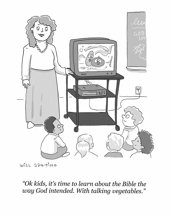30 Hilariously Creative Short Cartoons Filled With Absurd Situations, By Will Santino (New Pics)