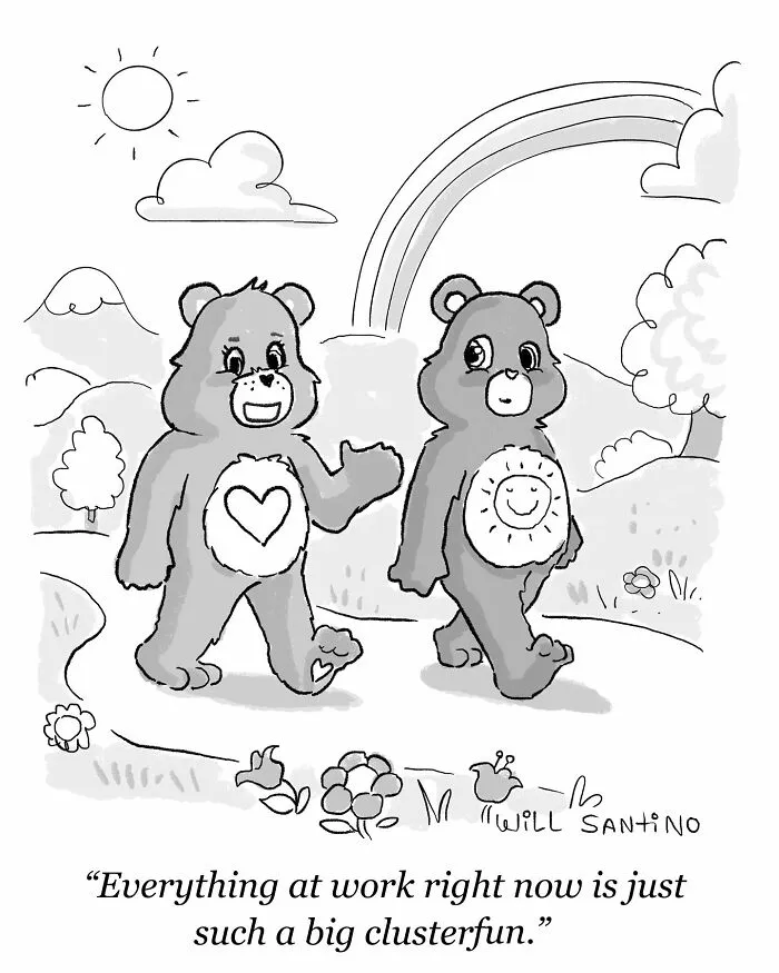 30 Hilariously Creative Short Cartoons Filled With Absurd Situations, By Will Santino (New Pics)