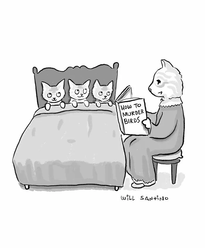 30 Hilariously Creative Short Cartoons Filled With Absurd Situations, By Will Santino (New Pics)