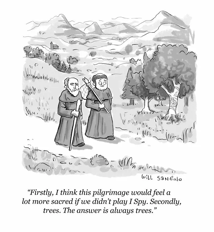 30 Hilariously Creative Short Cartoons Filled With Absurd Situations, By Will Santino (New Pics)