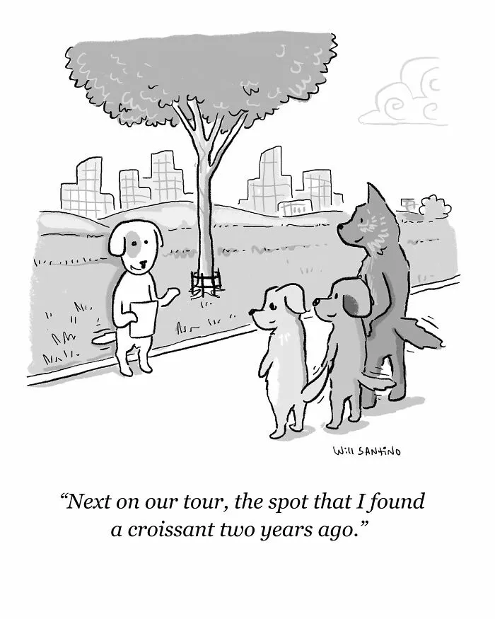 30 Hilariously Creative Short Cartoons Filled With Absurd Situations, By Will Santino (New Pics)