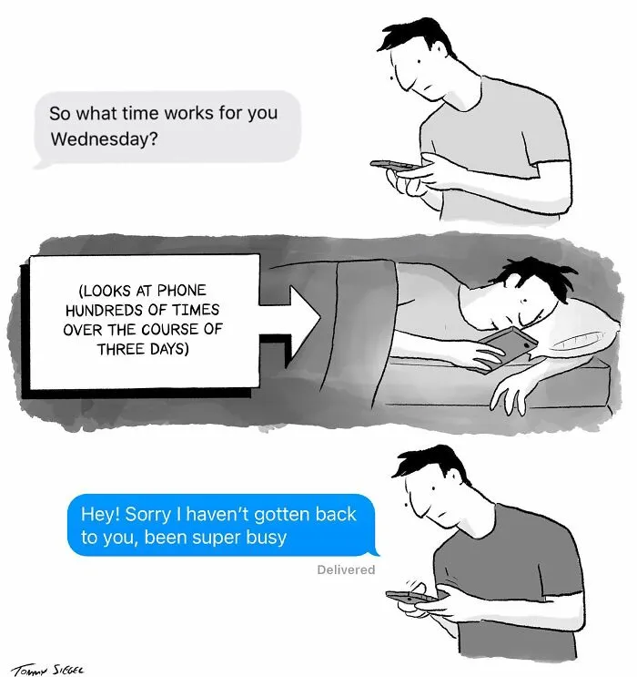24 Newest Clever And Hilarious Short Comics By New Yorker Cartoonist Tommy Siegel (New Pics)