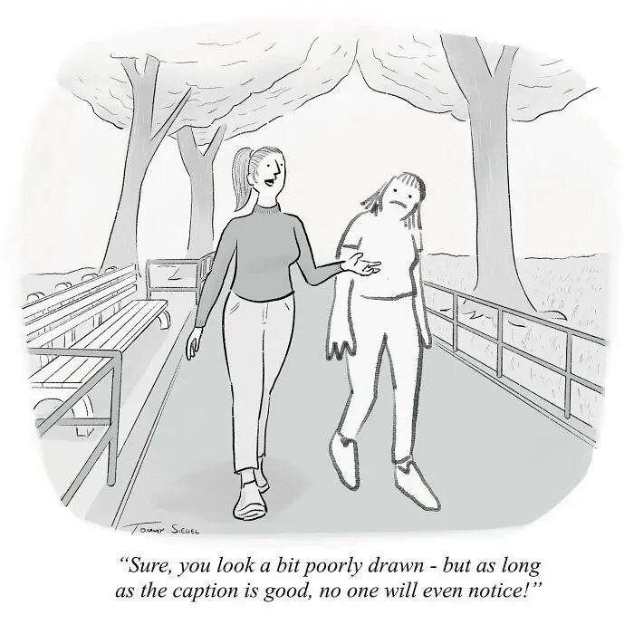 24 Newest Clever And Hilarious Short Comics By New Yorker Cartoonist Tommy Siegel (New Pics)