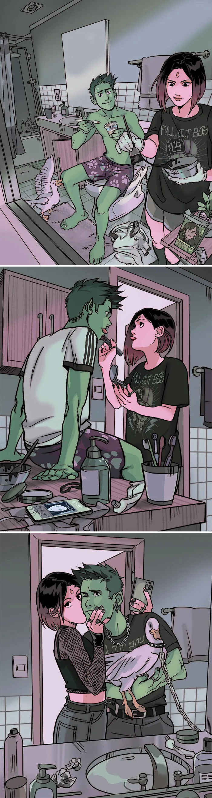 "She’s Turning Him Into A Goth"