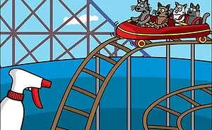 Only Cat And Dog Owners Might Truly Understand These 50 New Cartoons By The Artist Scott Metzger