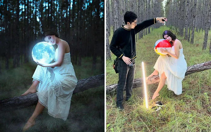 Photographer Shows The Reality Of His 'Perfect' Photos (35 New Pics)