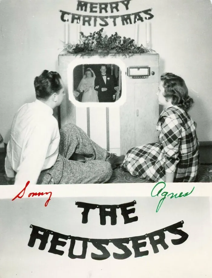 Sonny And Agnes Heusser And Their Wedding, 1952
