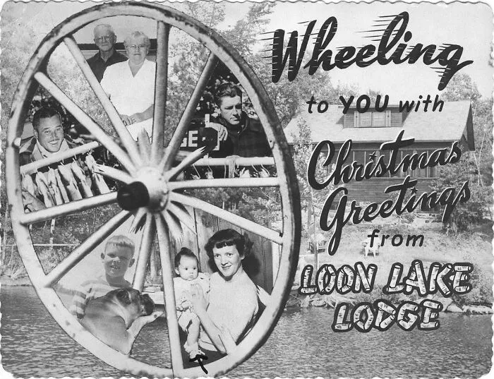 Greetings From Loon Lake Lodge, Minnesota, 1957