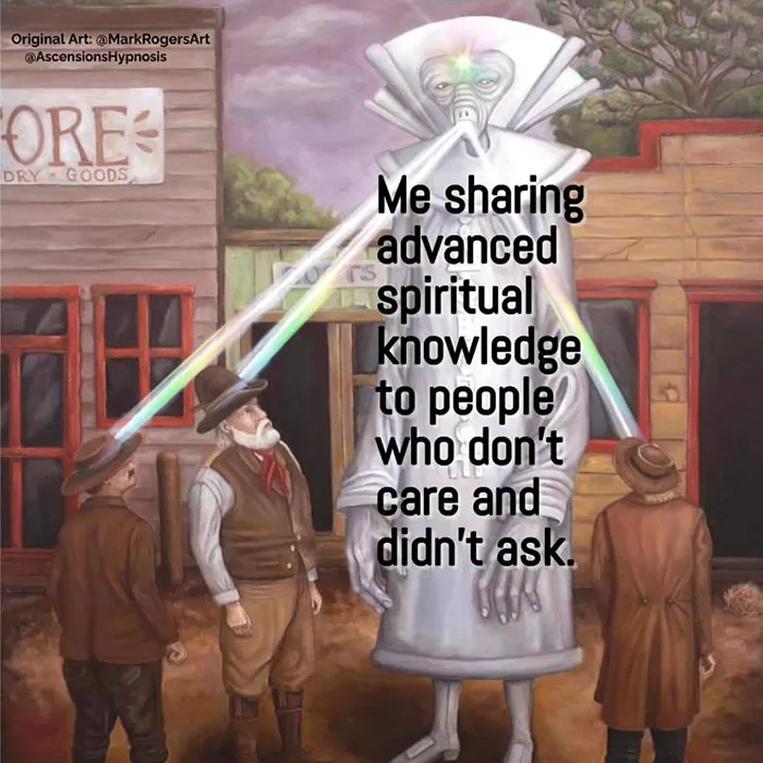 21 Hilarious Memes About Spirituality And Everyday Topics Inspired By Mark Rogers’ Art