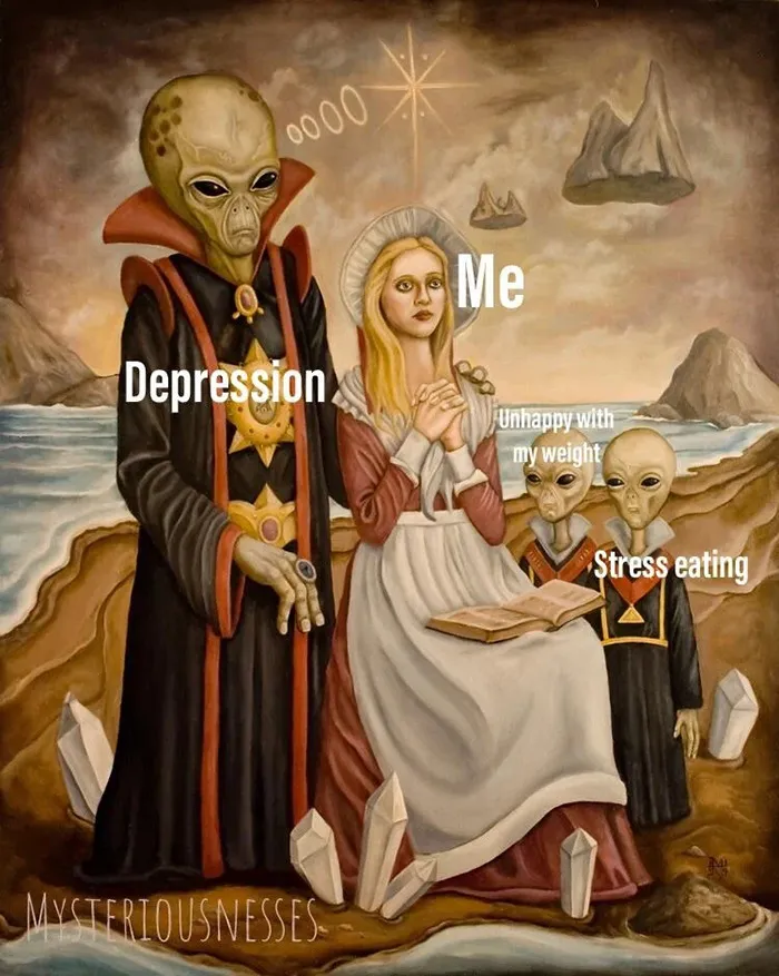 21 Hilarious Memes About Spirituality And Everyday Topics Inspired By Mark Rogers’ Art